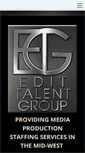 Mobile Screenshot of edittalentgroup.com